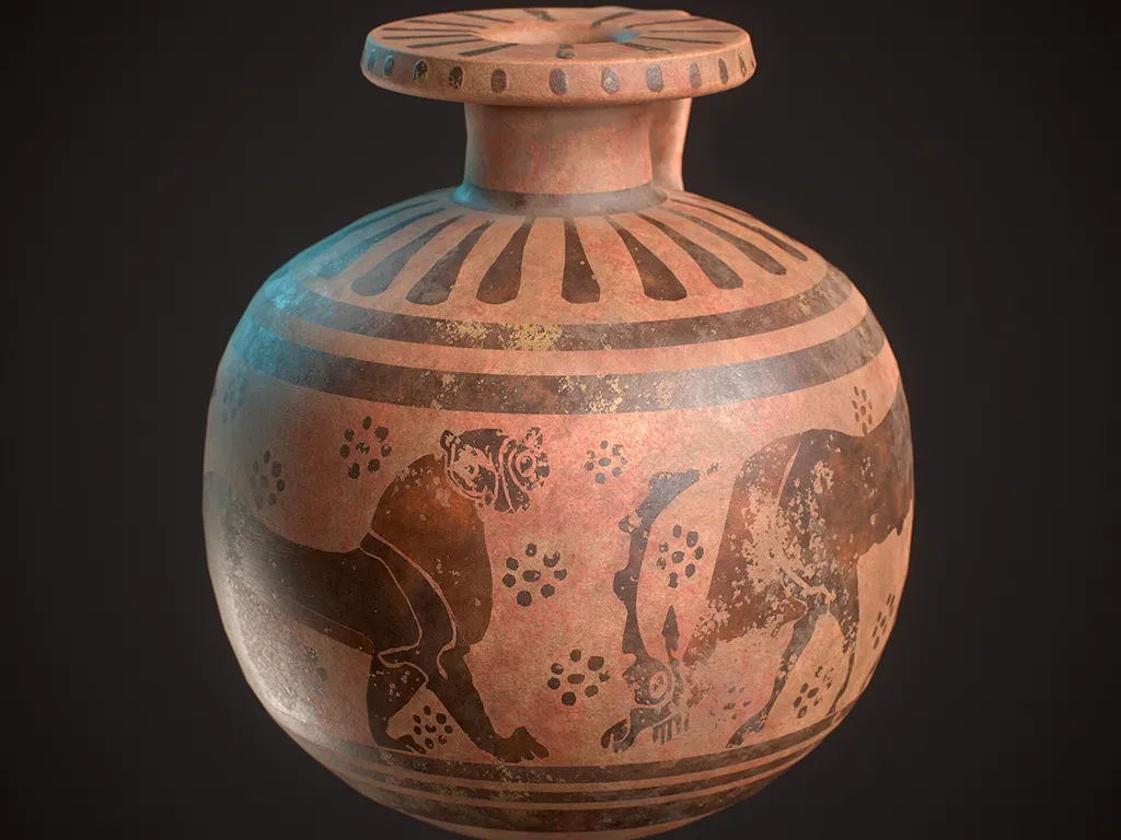 The Giglio Shipwreck: A 6th Century BC Etruscan Merchant Vessel - Etruscan aryballos